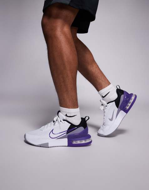 Nike Training Air Max Alpha 6 sneakers in white and purple - view 1