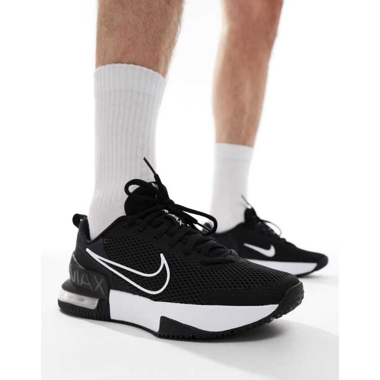 Nike Training Air Max Alpha trainers in black and white ASOS - Main Image