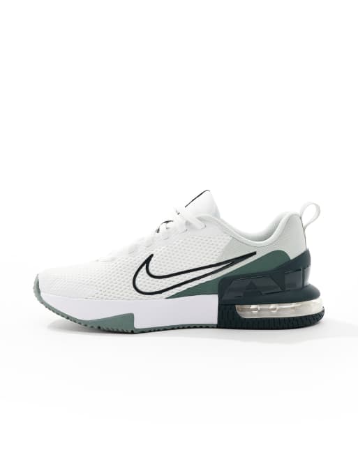 Nike Training Air Max Alpha 6 trainers in off white and green