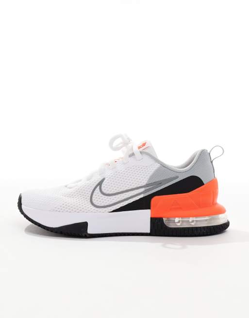 Nike Training Air Max Alpha 6 trainers in white and red ASOS