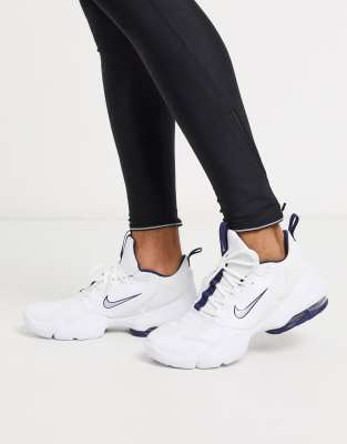 nike training air max alpha savage sneakers in white