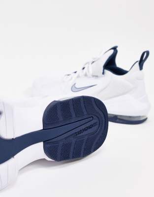 nike training air max alpha savage sneakers in white