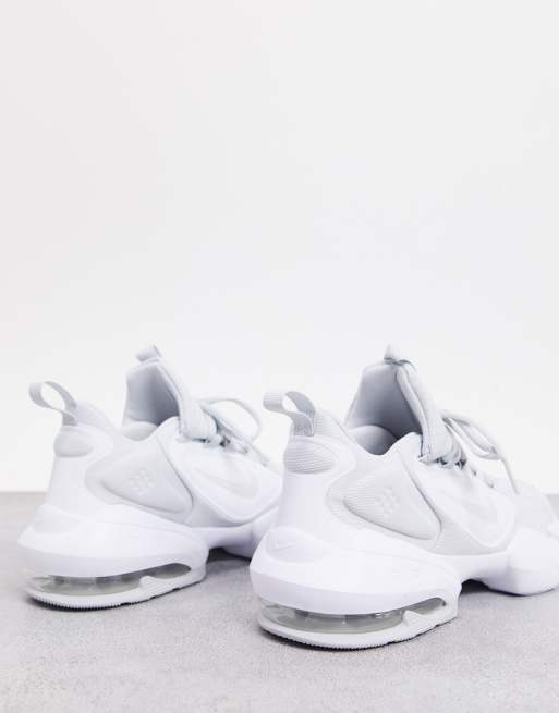 Nike Training Air Max Alpha Savage sneakers in white