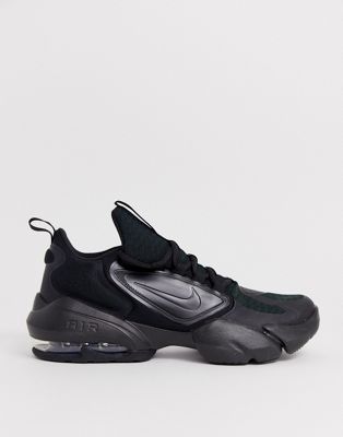 nike training air max alpha savage trainers in black