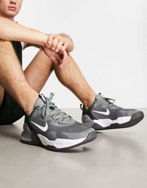 boter Pa grond Nike Training Air Max Alpha sneakers in gray | ASOS