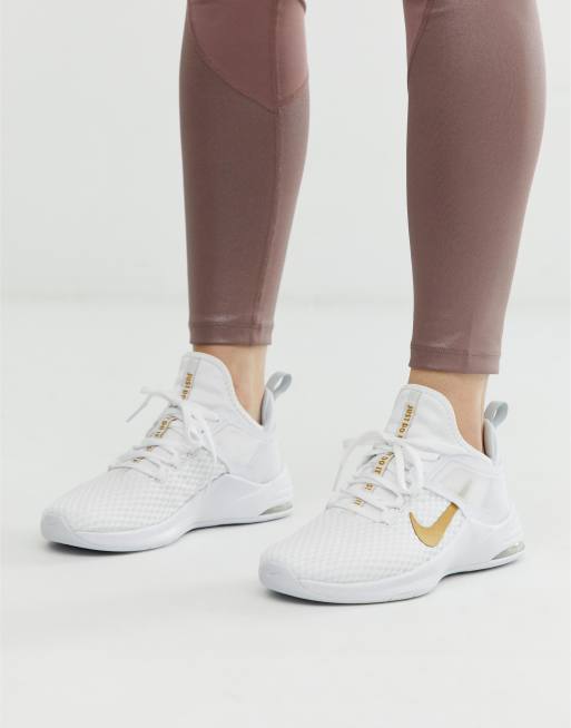 Nike training air max bella sneakers store in white