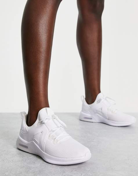 Nike all best sale white shoes womens