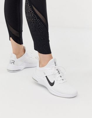 nike training air max bella sneakers in white