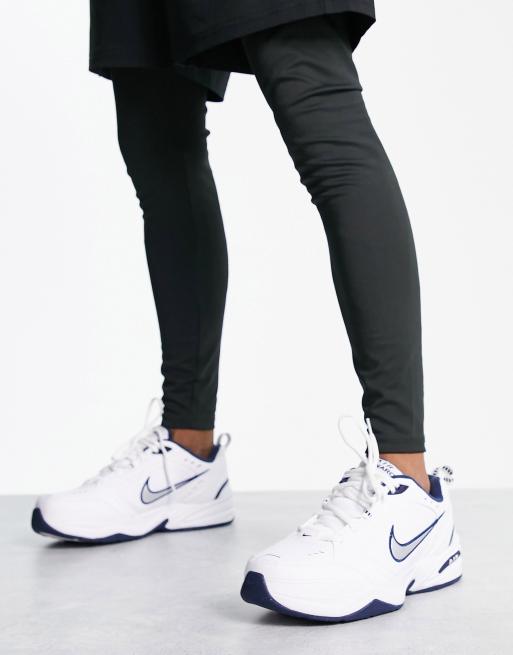 Nike Training Air Monarch IV 4E trainers in white