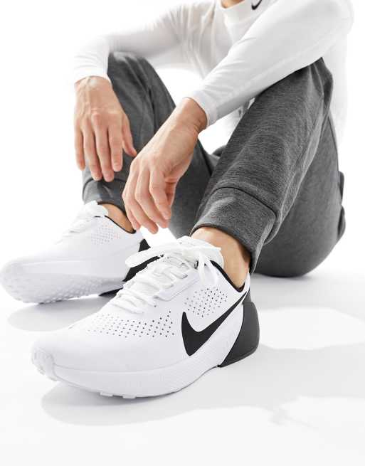 Nike Training Air Zoom 1 trainers in white and black ASOS