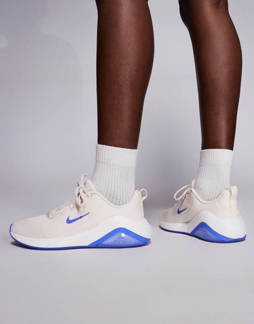 Nike Training - Air Zoom Bella 7 - Sneakers grigie e blu, 3 di 5