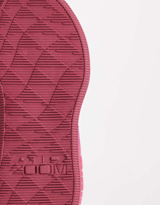 Nike Training Air Zoom Bella 7 sneakers in pink, 4 of 5