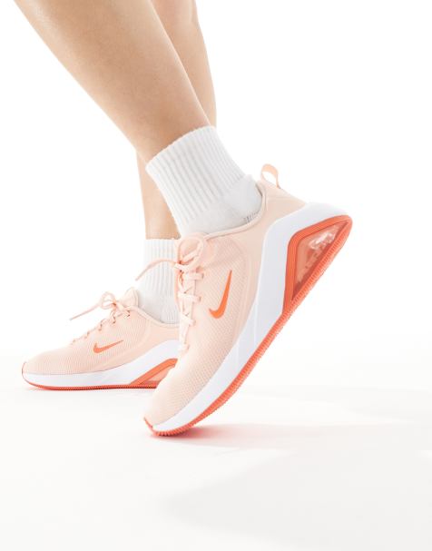 Nike Training Air Zoom Bella 7 unisex trainers in pink and white  - view 1