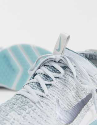 nike training air zoom fearless flyknit 2 in grey