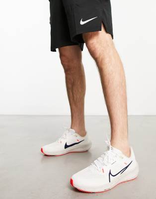 Nike Training Air Zoom Pegasus 40 sneakers in white