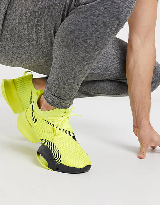 Nike Training Air Zoom Super Rep sneakers in yellow