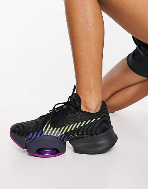 nike air zoom super rep Nike Training Air Zoom SuperRep 2 sneakers in black | Faoswalim