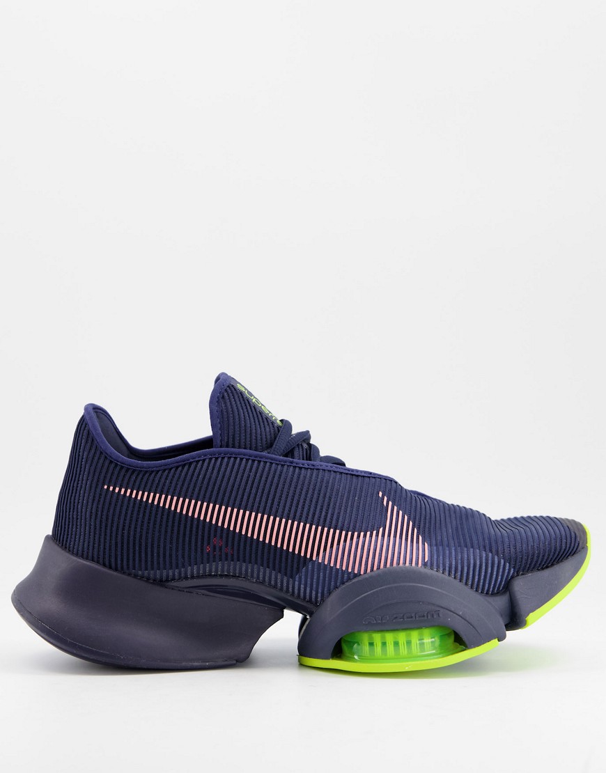 Nike Training - Air Zoom SuperRep 2 - Sneakers in blauw-Zwart