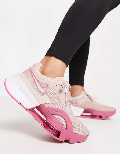 Nike Training Air Zoom SuperRep 3 Sneaker in Rosa