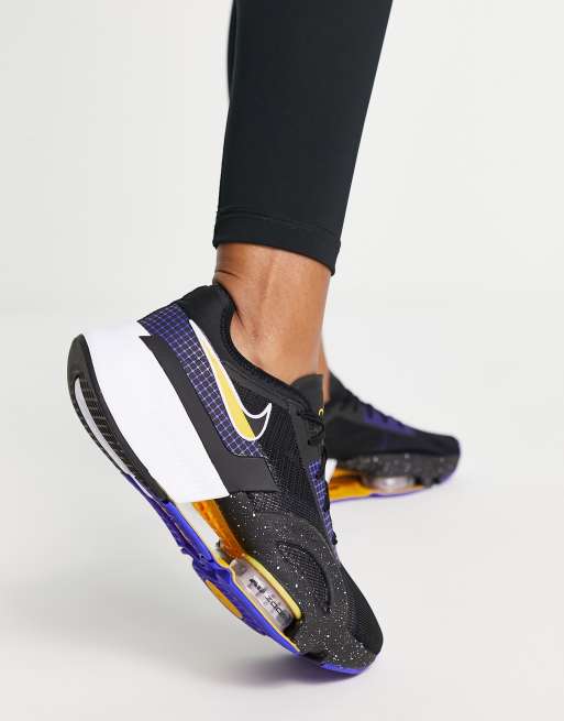 Nike Training Air Zoom SuperRep 3 sneakers in black ASOS