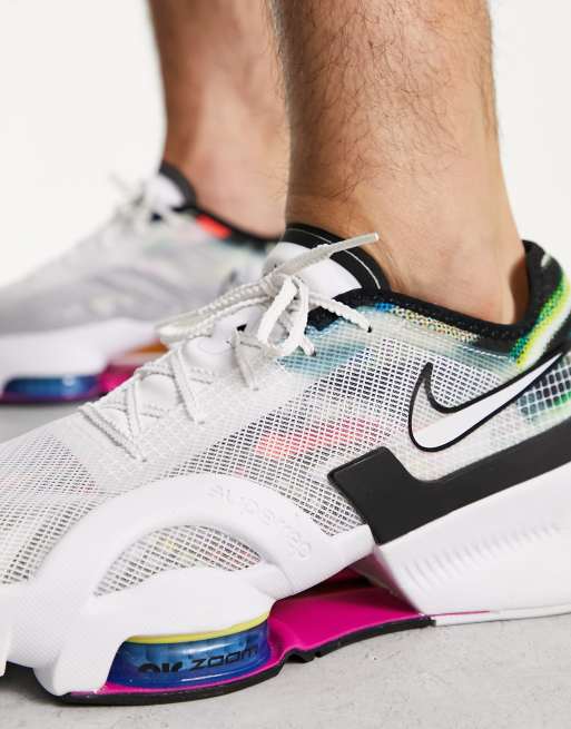 Air Zoom sneakers in white/multi | ASOS