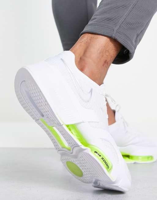 Nike Air Zoom SuperRep 3 Training Shoes Men Size 10 White Volt Gym Low Sneakers Men main image 3