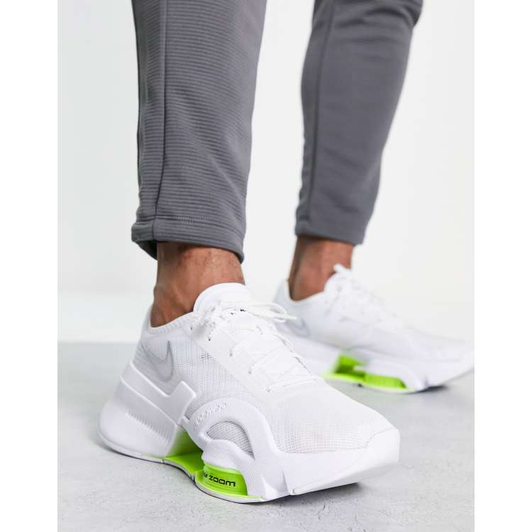 Nike Training Air Zoom SuperRep 3 trainers in white ASOS