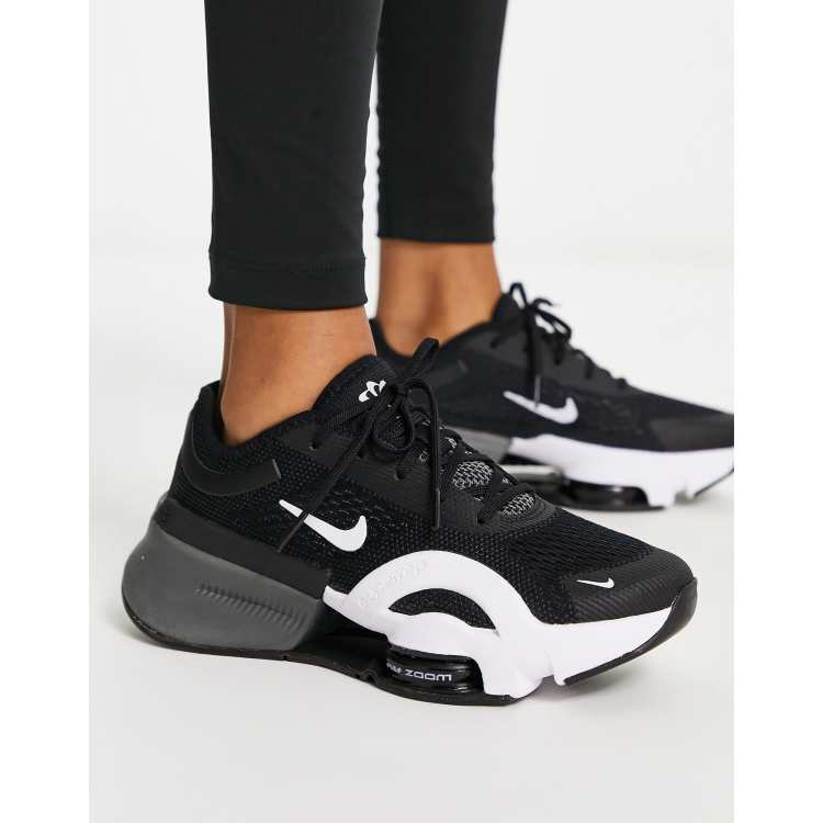 Training - Air Zoom Superrep 4 Sneakers in zwart en wit ASOS