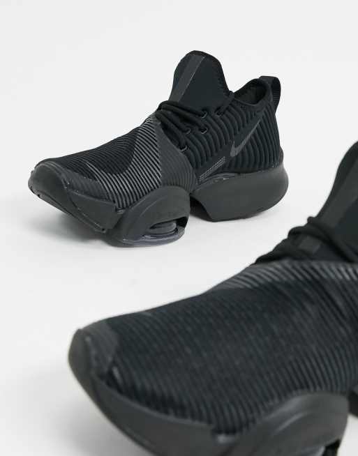 Nike Training – Air Zoom SuperRep – Sneaker in Triple-Schwarz