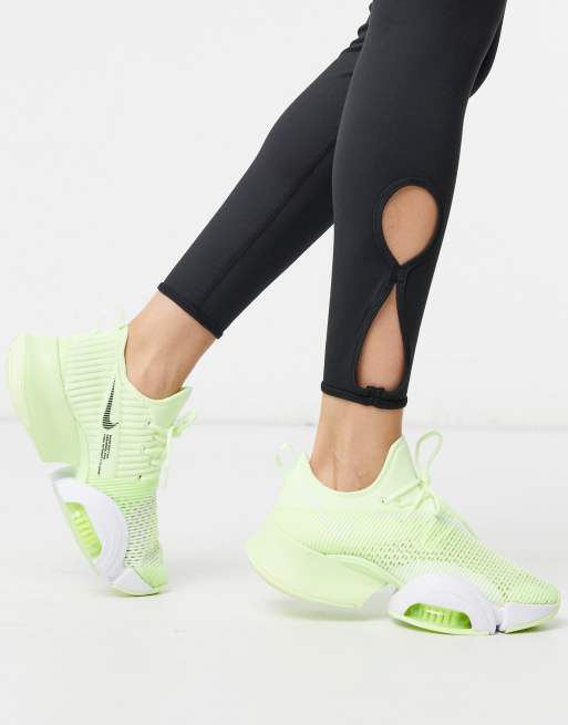 Nike Training Air Zoom SuperRep sneakers in neon green