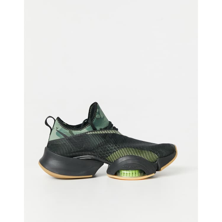 Nike Training Air Zoom SuperRep trainers in Olive | ASOS display picture 2