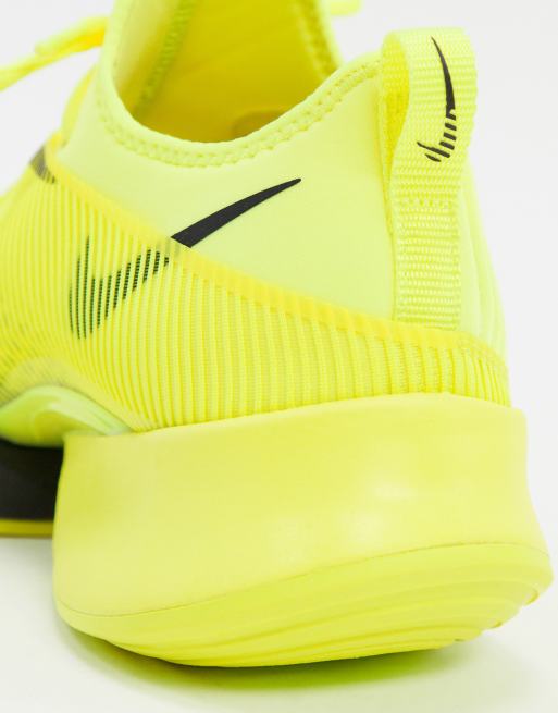 Nike Training Air Zoom SuperRep trainers in yellow