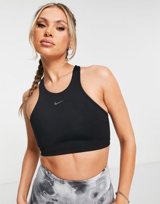 Nike Training Alate Plus Dri-FIT medium support sports bra in black | ASOS
