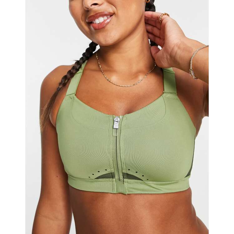 Nike Dri-FIT Alpha Padded Zip Front Sports Bra