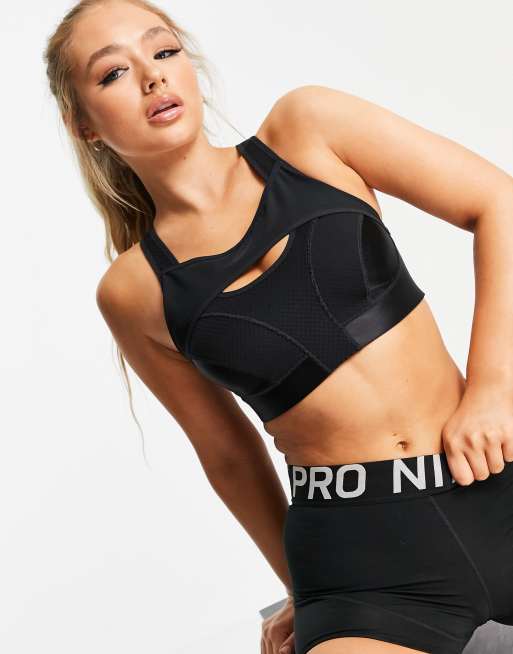 Black Nike Training Alpha Bra