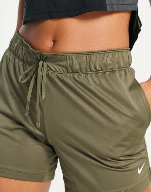 Nike khaki cheap shorts womens