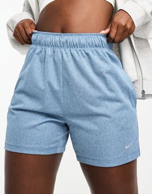 Nike Training Attack Dri-Fit 5 inch shorts in blue - ASOS Price Checker