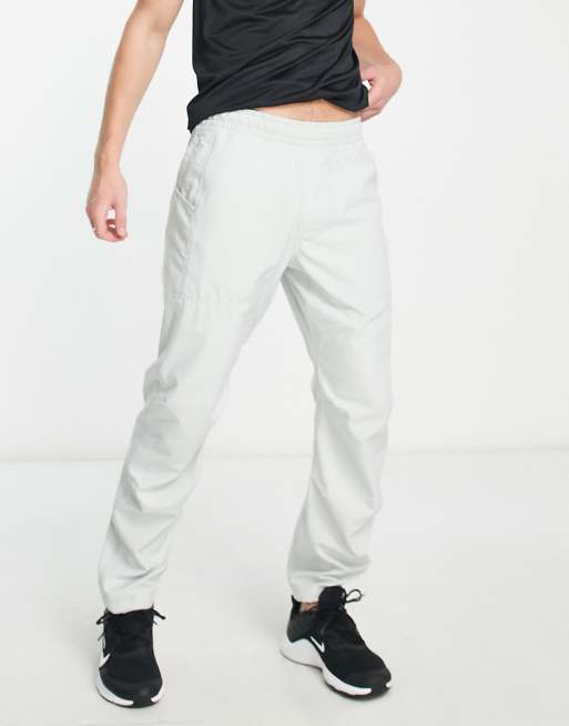 Left Leg Unisex Fleece Slim Fit Joggers