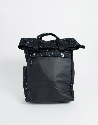 Nike Training backpack in black sparkle 