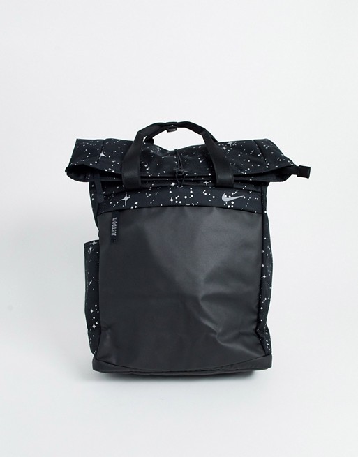 Nike Training backpack in black sparkle print