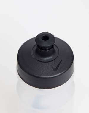 Nike Training Big Mouth 2.0 625ml water bottle in clear with black swoosh