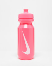 Nike Training - Hypercharge - Bottiglia shaker per proteine trasparente e  nera da 24 oz