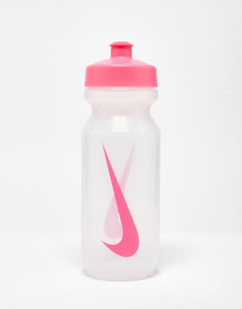 Nike Training - Big Mouth 2.0 - Borraccia trasparente da 625 ml con logo rosa - view 1