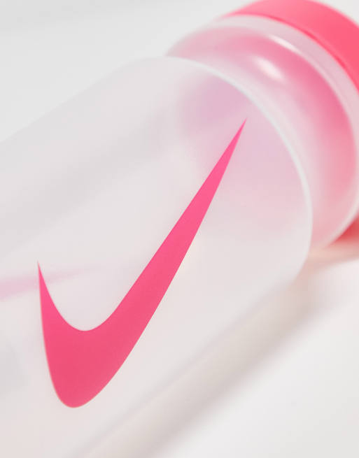 Nike Training – Big Mouth 2.0 – Genomskinlig vattenflaska med swoosh-logga, 625ml, 2 av 4