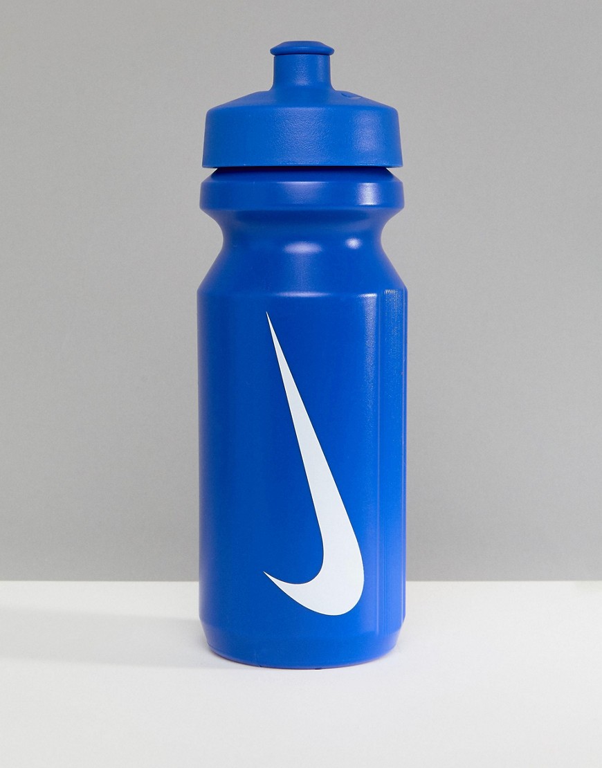 Nike Training big mouth water bottle 625ml in blue n.ob.17.468.22