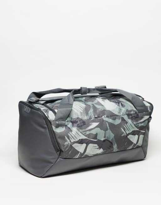 Nike Brasilia Small Duffle Bag In Grey BA4831-074