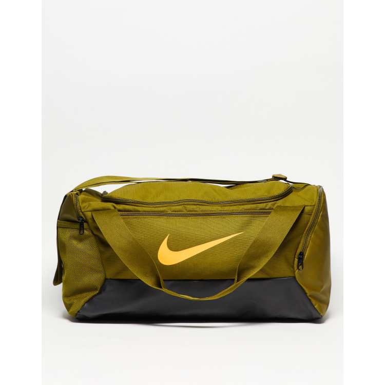 Yellow nike cheap duffel bag