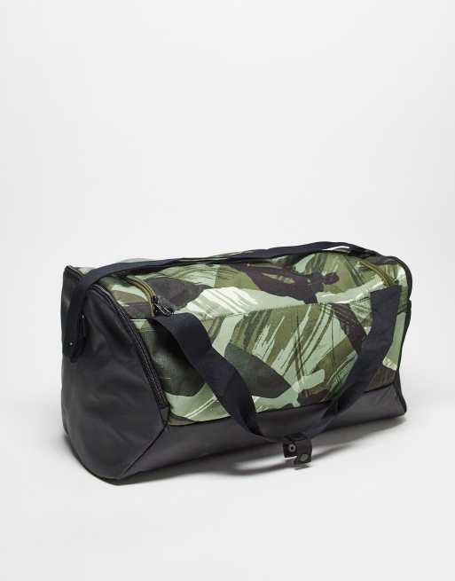 Nike Brasilia medium duffle bag in camo