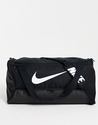 Nike Running Brasilia 95L holdall bag in black