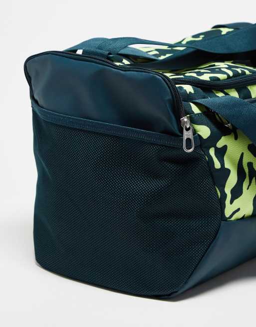 Nike Brasilia Printed Training Duffle S Bag Green